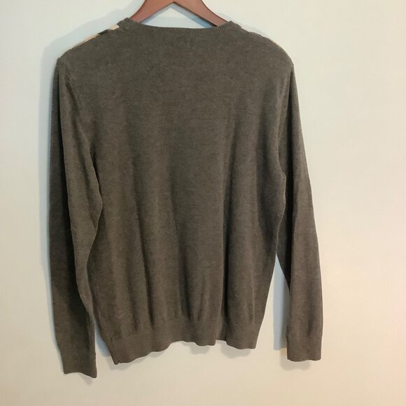 ✨ Burberry Brit Women’s Top – Size M – Gray w/ Shoulder Details – Soft + Chic - Picture 9 of 13